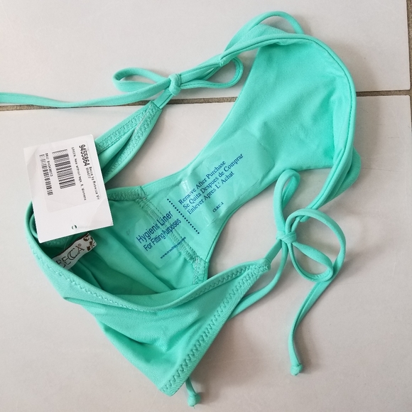 NWT Becca Swim Color Code Bikini Bottom in Pale Mint - Picture 4 of 5